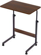 ModernHome TH-LD-15 Laptop desk with wheels, dark walnut - Laptop Table