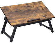 ModernHome LLD104BY Rustic folding laptop table 60 × 35 cm - Laptop Stand