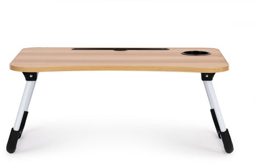 ModernHome PJJLT0001 Laptop table 60 × 40 cm, wood - Laptop Table - Main image