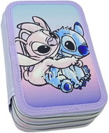 Disney Třípatrový školní penál vybavený - Lilo a Stitch - School Case