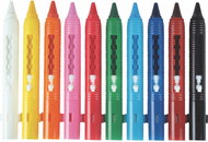 STYLEX v posunovači, krabička v náhodné barvě, 10 barev - Wax Crayons