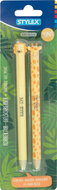 STYLEX 30282 s motivem žirafy a lva - sada 2 ks - Gel Pen 