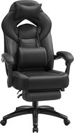 Songmics a Vasagle Herní křeslo Turismo, černé - Gaming Armchair