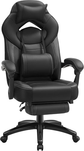 Songmics a Vasagle Herní křeslo Turismo, černé - Gaming Armchair - Main image
