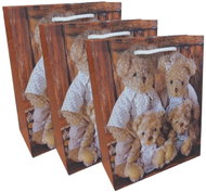 Goba 8600084 Medvídci, 22,5 × 18 cm, 3 ks - Gift Bag