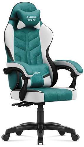 HUZARO Force 2.7 Velvet Gaming Chair Green - Gaming Armchair - Main image