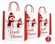 GOBA Snowmen 8610061 Size L, 3 pcs - Gift Bag