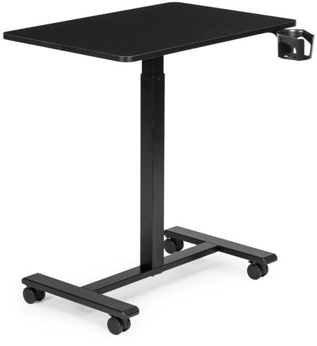 ModernHome JNI-PN01-1-1-NP Mobile table 70 × 48 cm, adjustable, black Main image ModernHome JNI-PN01-1-1-NP Mobile table 70 × 48 cm, adjustable, black - Laptop Table - Main image