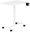 JNI-PN01-5-5 Mobile table, 70 × 48 cm, adjustable, white