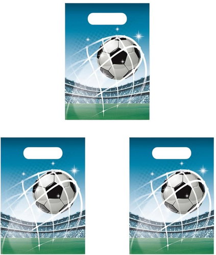 GoDan FOTBAL Plastic Gift Bags, 17 × 23cm, 18pcs Main image GoDan FOTBAL Plastic Gift Bags, 17 × 23cm, 18pcs - Gift Bag - Main image