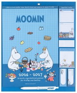 Moomin: nástěnný plánovací kalendář 2026/2027 - Wall Calendar