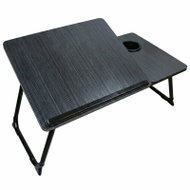 APT SL18 Folding bed tray table, 56×33cm, black - Laptop Table