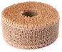 Stuha DuraHome Jutová stuha 5 cm / 10 m, vyztužená - Stuha