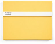 PANTONE Notebook with pencil and ruler, lined - Yellow 012 - Journal