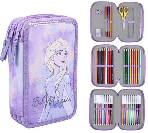 bHome Školní penál třípatrový s náplní Frozen - Pencil Case - Main image