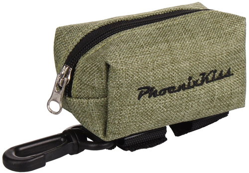 Leash Bag bag for treats and bags green - Treat Bag - Main image