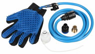 Aquahand hand shower for dogs - Deshedding Glove