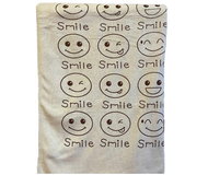 Kaptan Quick-drying towel Smile 70 × 140 cm, beige - Bath Towel