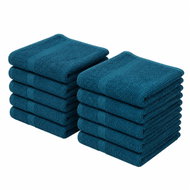 Kaptan 10dílná sada dětských ručníků 30 × 30 cm, petrolejová - Towel Set