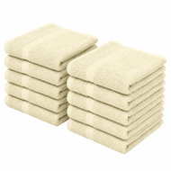 Kaptan 10dílná sada dětských ručníků Ekonom 40 × 60 cm, krémová - Towel Set
