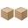 10-piece School Towel Set Top 30 × 50 cm, Beige