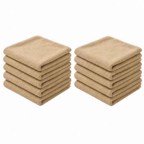 Kaptan 10-piece School Towel Set Top 30 × 50 cm, Beige - Towel Set - Main image