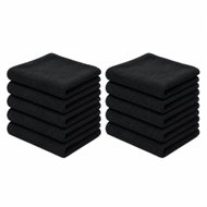 Kaptan 10dílná sada školních ručníků Top 30 × 50 cm, černá - Towel Set