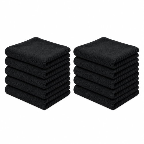 Kaptan 10dílná sada školních ručníků Top 30 × 50 cm, černá - Towel Set - Main image