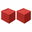Top 10-piece School Towel Set 30 × 50 cm, Red