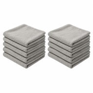 Kaptan 10dílná sada školních ručníků Top 30 × 50 cm, světle šedá - Towel Set