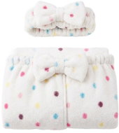 KAPTAN Ručníkové šaty s čelenkou bílé - Towel