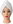 Hair turban waffle, white