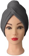 Kaptan Hair turban waffle, dark grey - Turban