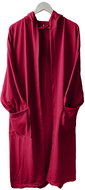Kaptan Župan s kapucí vínový S - Bathrobe