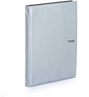 Cardboard P+P Karis A4 PVC Metallic silver - Notepad