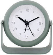 Karlsson Analog alarm clock BUNKY, diameter 9 cm, dark green - Alarm Clock