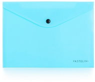 Karton P+P A5 PP envelope with print PASTELINI blue - Document Folder