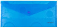 Karton P+P Envelope DL PP with button NEO COLORI blue - Document Folder