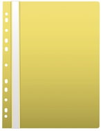 Cardboard P+P A4 PP hanging yellow - Document Folder