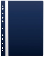 Cardboard P+P A4 PP hanging dark blue - Document Folder
