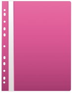 Cardboard P+P A4 PP hanging carton pink - Document Folder