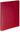 Karton P+P Opaline red PP box with rubber A4