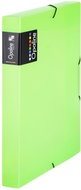 Karton P+P Opaline green PP box with rubber A4 - Document Folder