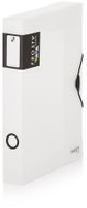Karton P+P Opaline Frosty clear PP box with rubber A4 maxi 45 - Document Folder