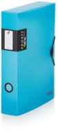 Karton P+P Opaline Frosty blue PP box with rubber A4 maxi 60 - Document Folder