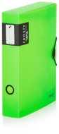 Karton P+P Opaline Frosty green PP box with rubber A4 maxi 60 - Document Folder