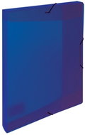 Karton P+P Opaline blue PP box with rubber A5 - Document Folder