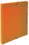 Karton P+P Opaline orange PP box with rubber A5 - Document Folder