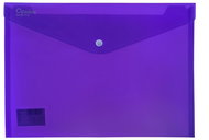 Karton P+P A4 envelope with print - purple - Document Folder