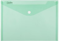 Karton P+P Green envelope with print A4 - Document Folder